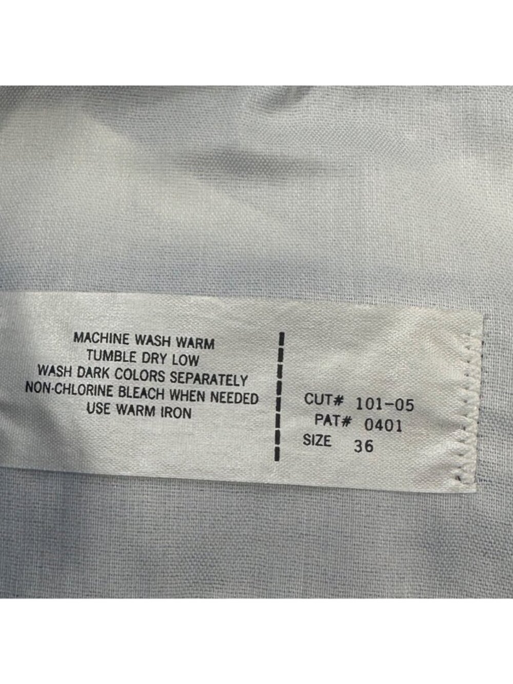 Aureus Men's Sz 36 Pant Pleated Raw Hem Needs To Be Tailored Blue New With Tags - Picture 6 of 16